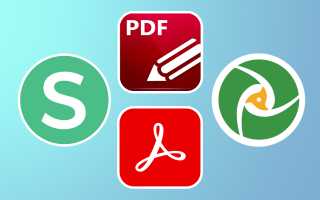 В Какой Программе Редактировать Пдф Для Удобства Пользователей