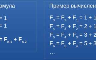 Как Вычислить Число Фибоначчи Правильно и Быстро