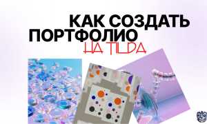 Как Сделать Портфолио На Тильде Правильно и Эффективно
