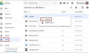 Как Вернуть Удаленные Файлы С Гугл Диска Быстро И Просто